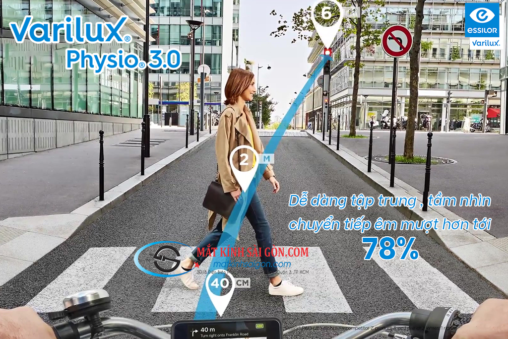 Tròng Kính Đa Tròng 1.60 Essilor Varilux Physio 3.0 - Hover