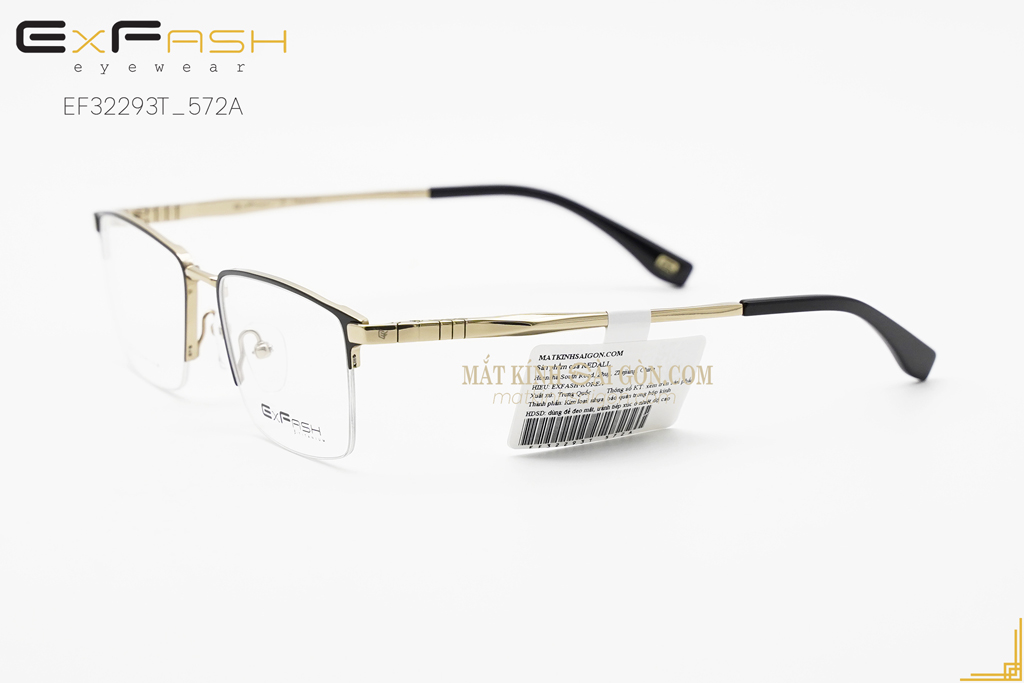 Gọng Kính ExFash EF32293T 572A - Hình 6