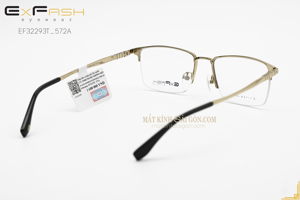 Gọng Kính ExFash EF32293T 572A - Hình 4