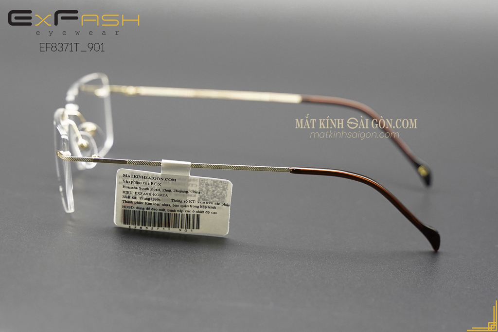 Gọng Kính ExFash EF83271T 901 - Hình 7
