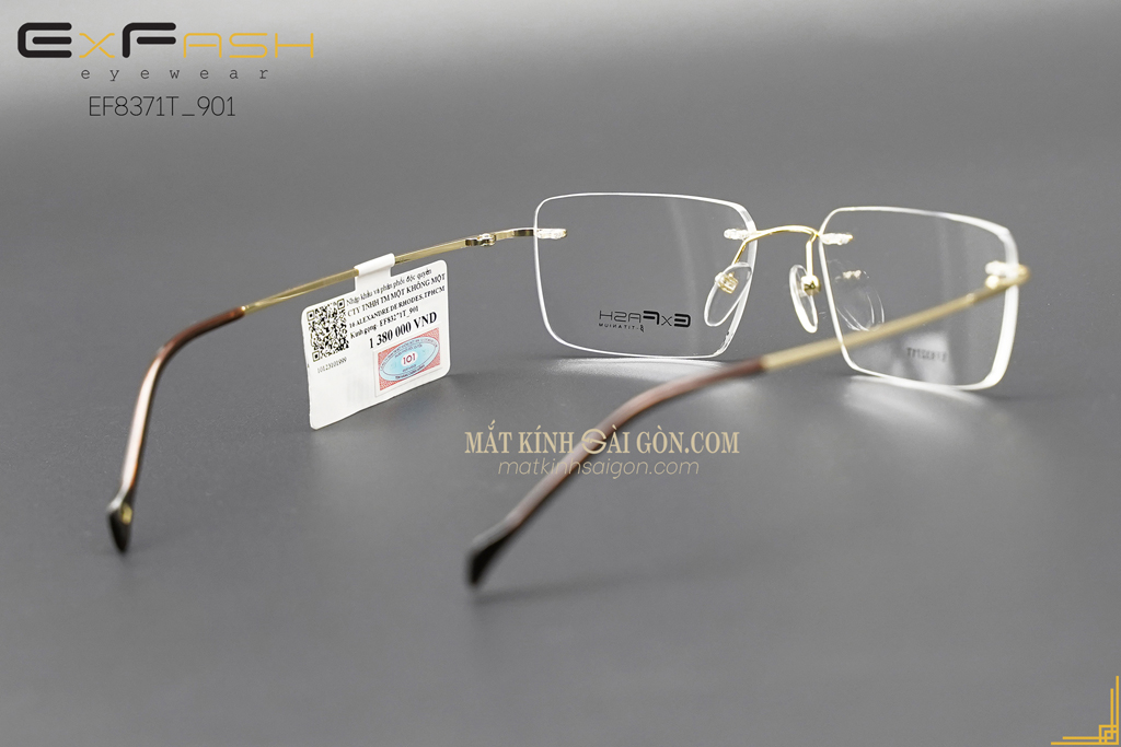 Gọng Kính ExFash EF83271T 901 - Hình 4