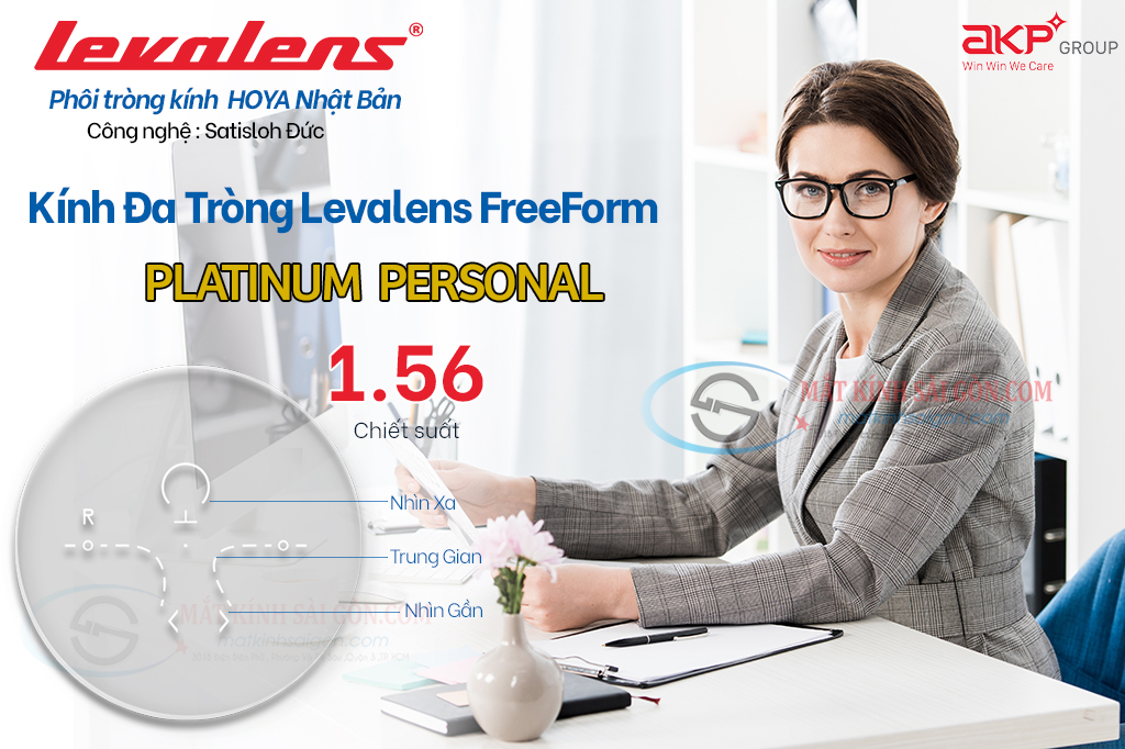 KÍNH ĐA TRÒNG 1.56 LEVALENS PLATINUM PERSONAL