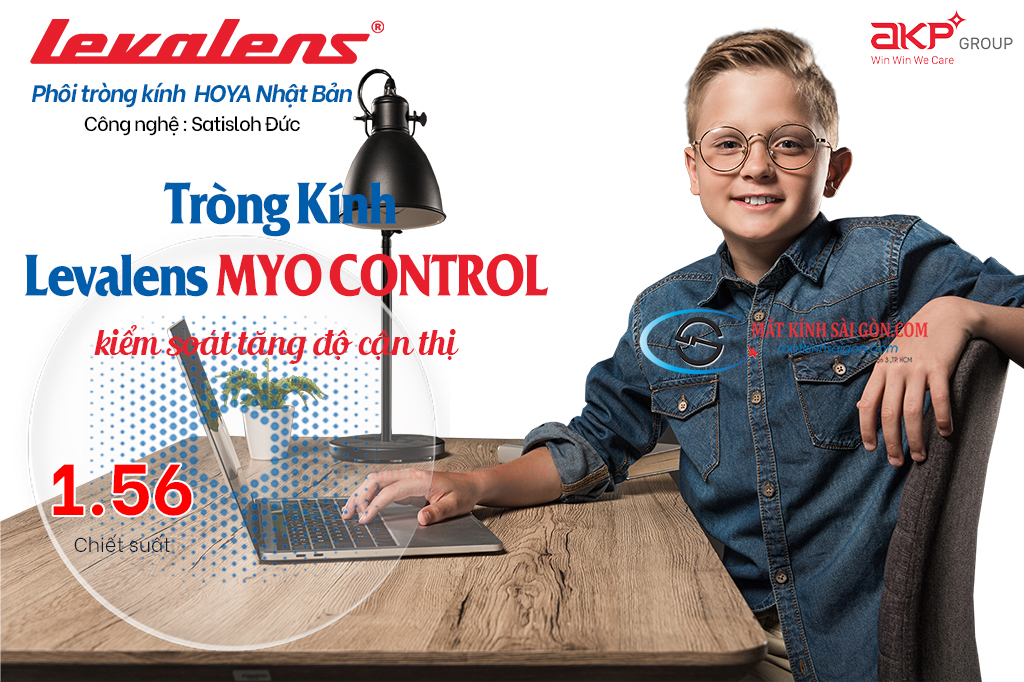 TRÒNG KÍNH 1.56 LEVALENS MYO CONTROL