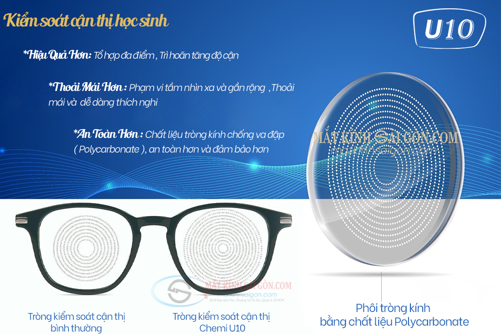 TRÒNG KÍNH 1.59 CHEMI MYOPIA CONTROL - Hover