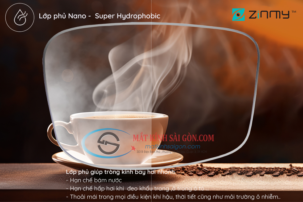 TRÒNG KÍNH ĐỔI MÀU 1.60 ZINMY BLUE TRANSFOMER - Hình 8