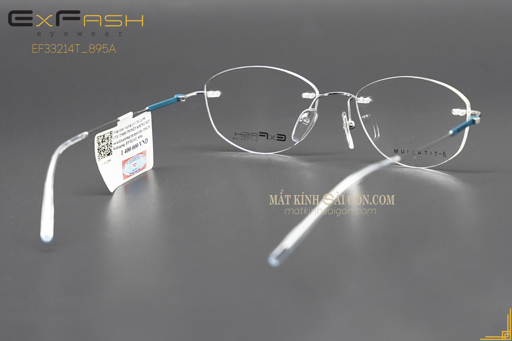Gọng Kính ExFash EF33214T 895A - Hình 4