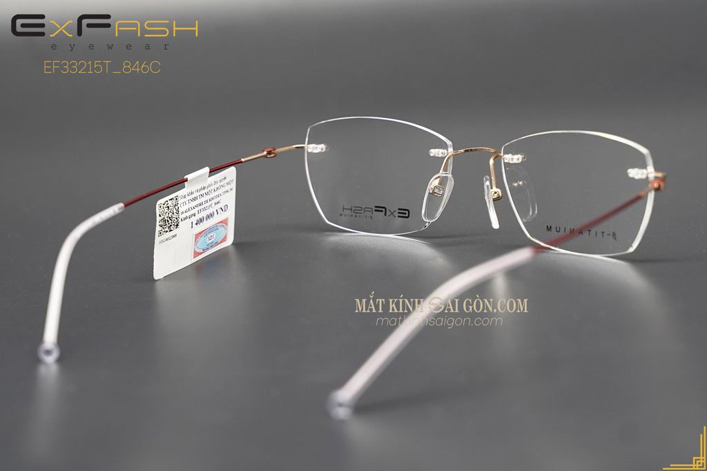 Gọng Kính ExFash EF33215T 846C - Hình 3