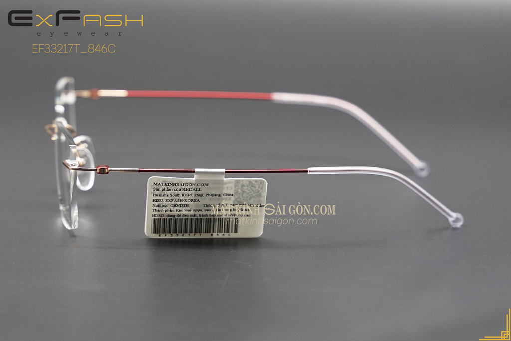 Gọng Kính ExFash EF33217T 846C - Hình 7