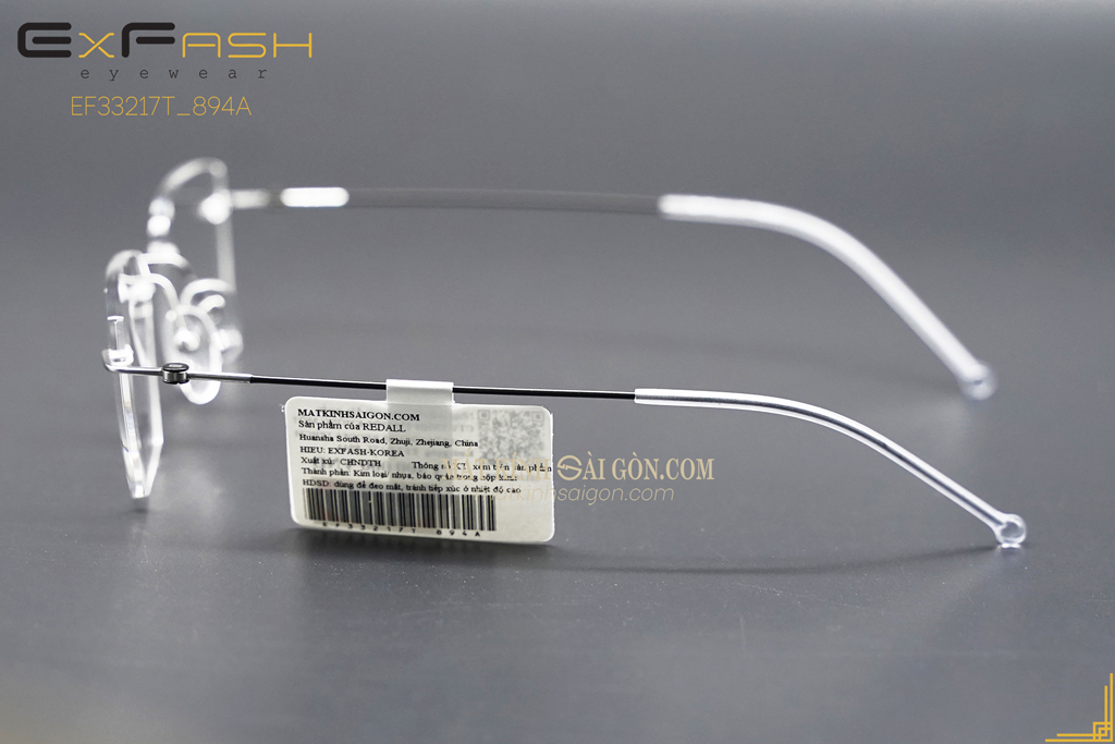 Gọng Kính ExFash EF33217T 894A - Hình 7