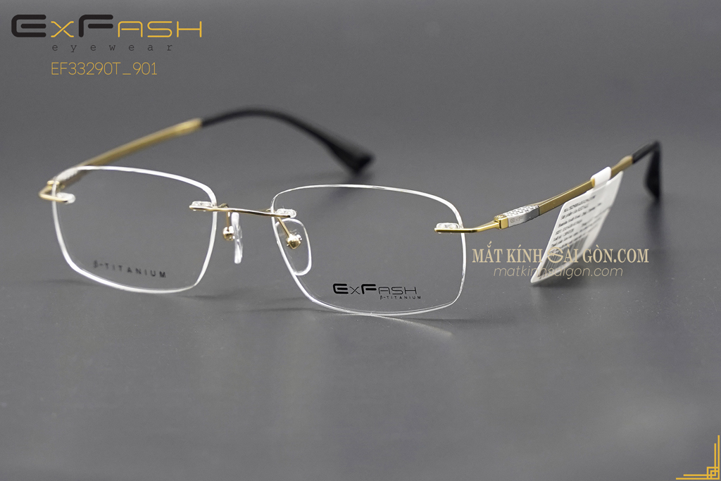 Gọng Kính ExFash EF33290T 901A - Hình 5