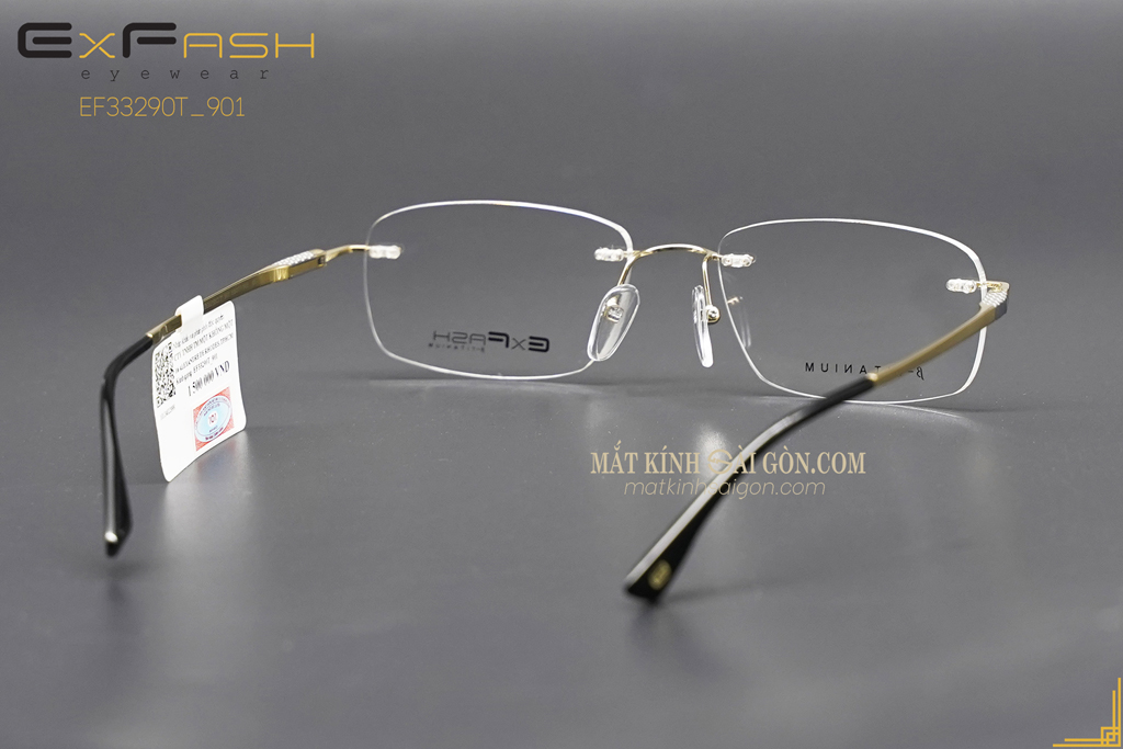 Gọng Kính ExFash EF33290T 901A - Hình 3
