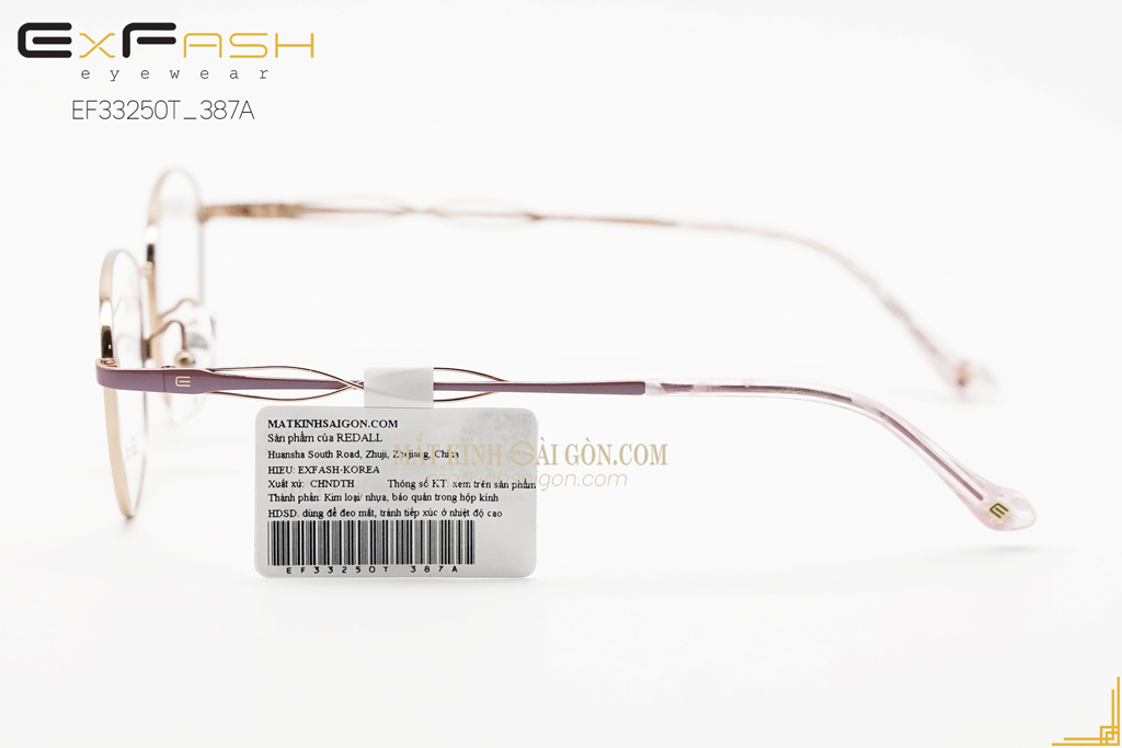 GỌNG KÍNH EXFASH EF33250T 387A - Hình 7