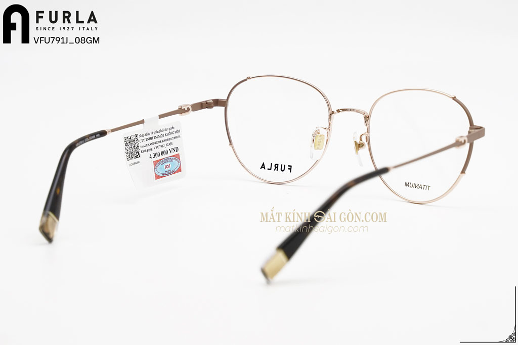 GỌNG KÍNH FURLA VFU791J 08GM - Hình 4