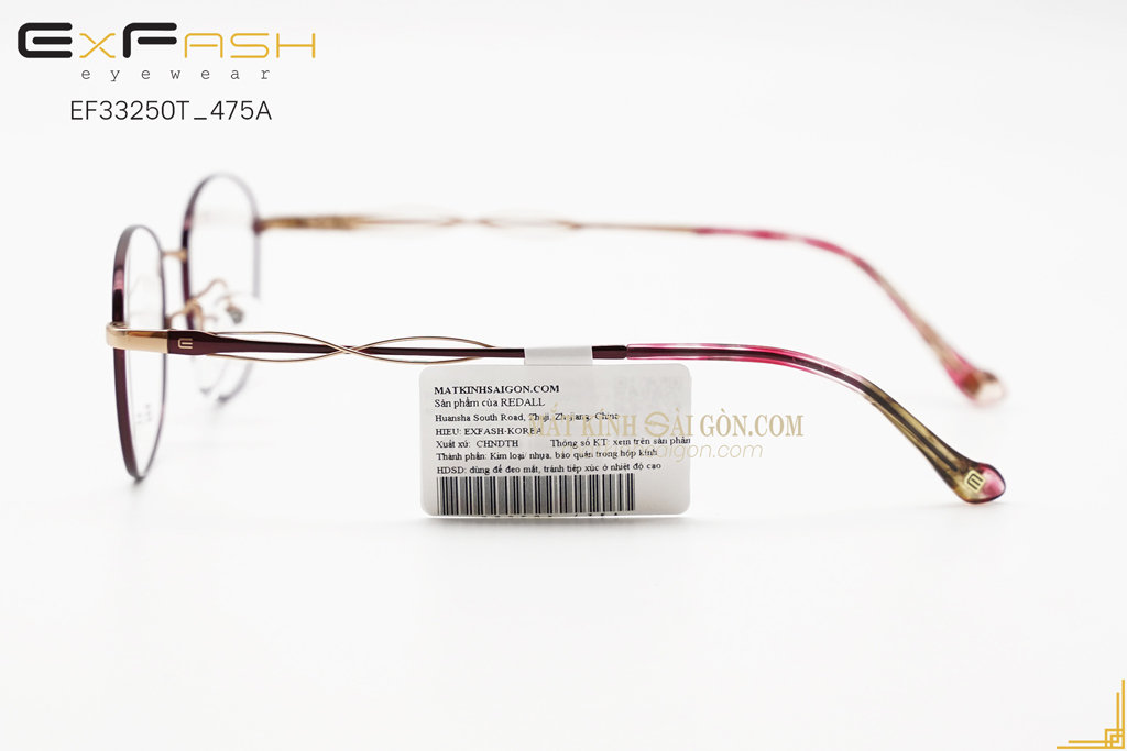 GỌNG KÍNH EXFASH EF33250T 475A - Hình 8