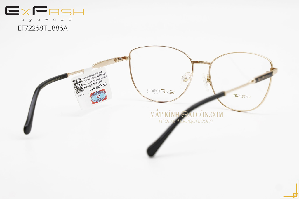 GỌNG KÍNH EXFASH EF72268T 886A - Hình 4