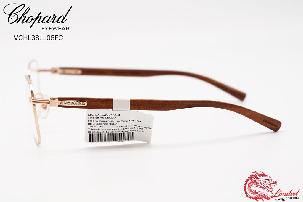GỌNG KÍNH CHOPARD VCHL38J 08FC - Hình 10