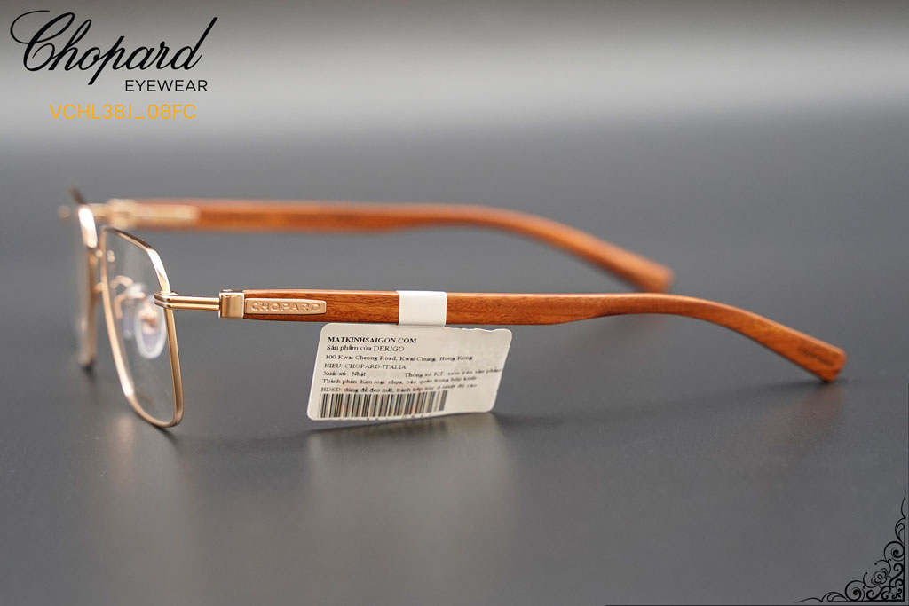 GỌNG KÍNH CHOPARD VCHL38J 08FC - Hình 9
