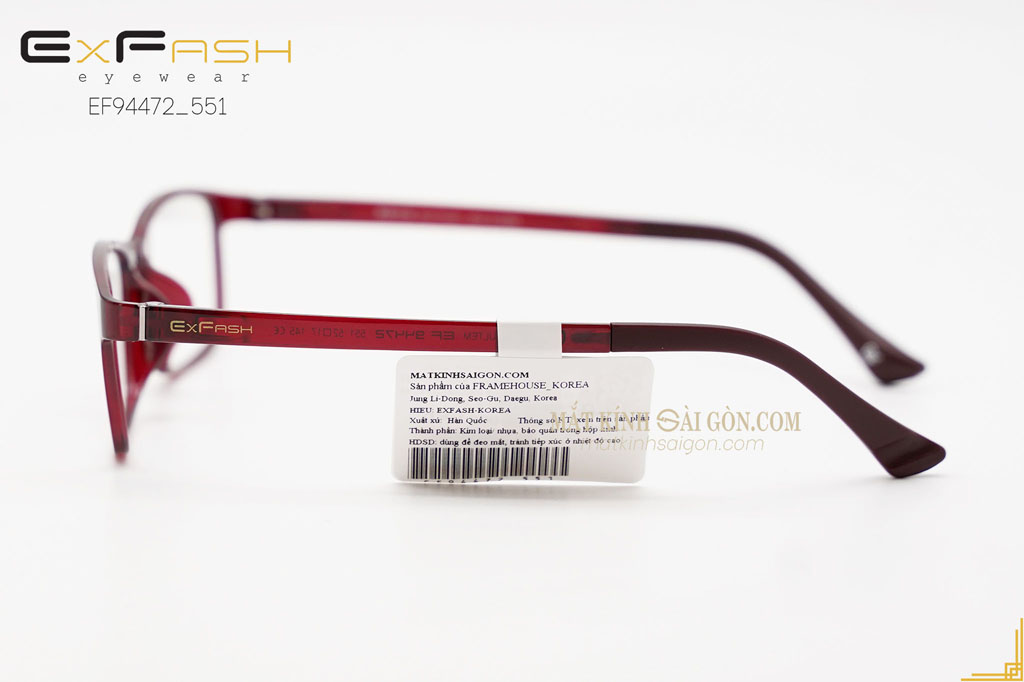 GỌNG KÍNH EXFASH EF94472 551 - Hình 7