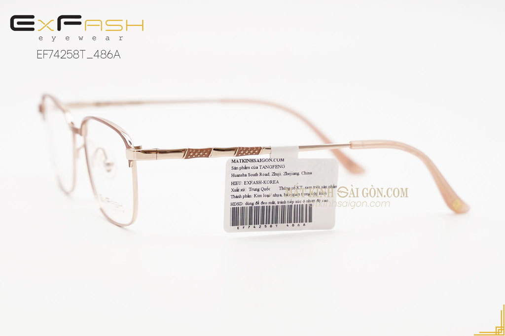 GỌNG KÍNH EXFASH EF74258T 486A - Hình 7