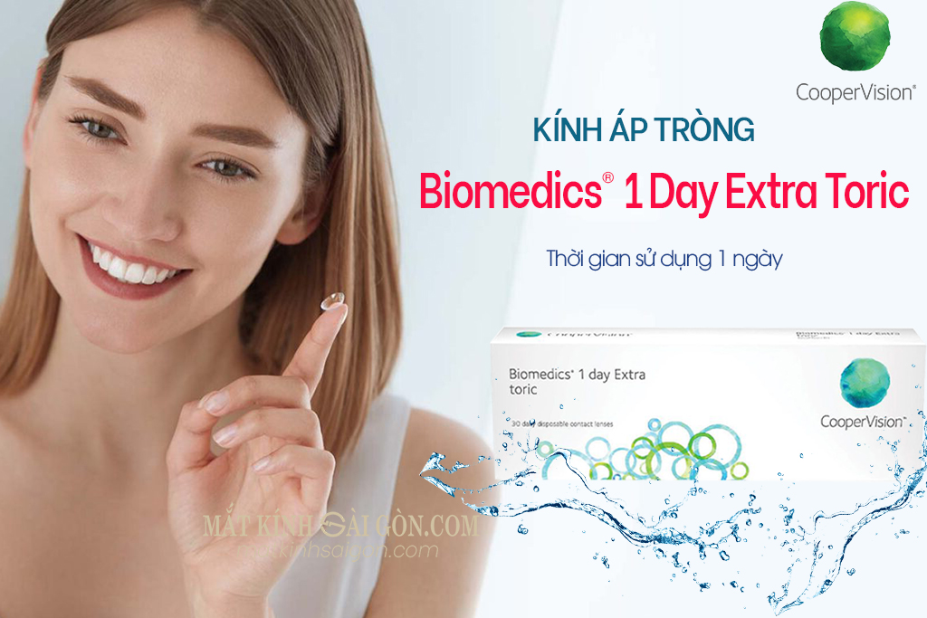 KÍNH ÁP TRÒNG COOPERVISION BIOMEDICS 1 DAY