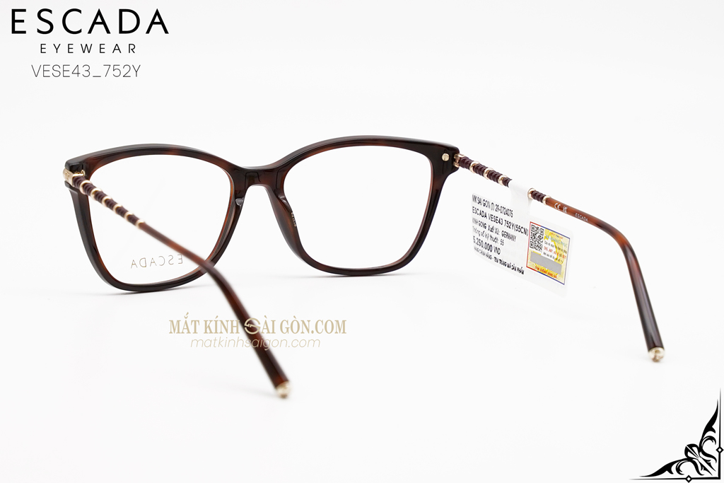 GỌNG KÍNH ESCADA VESE43 752Y - Hình 3